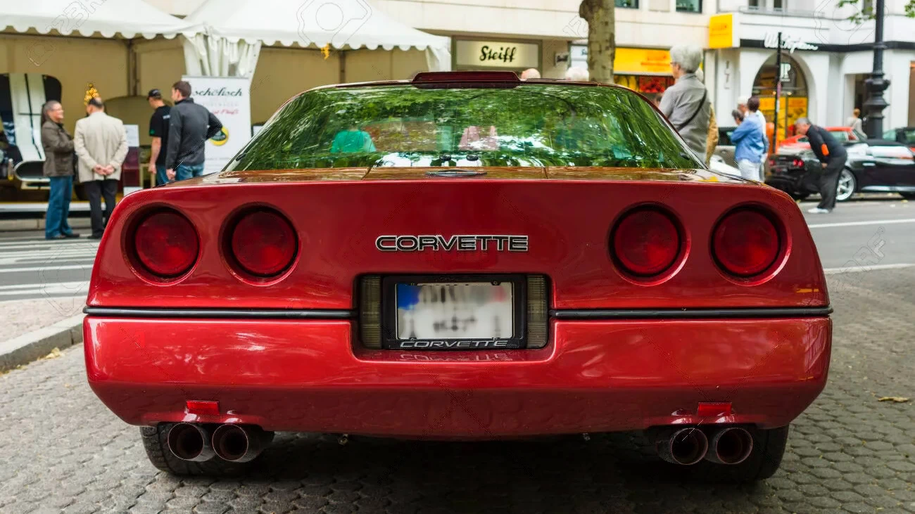 Click to Enlarge-Esc to Close Corvette Generations/C4/C4 1988 rear.webp